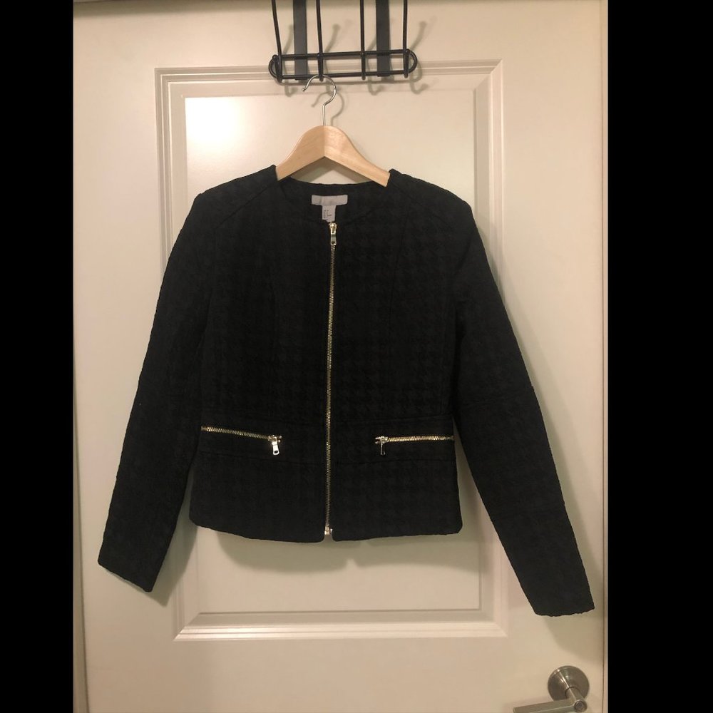 NWOT Textured Navy Suit Jacket